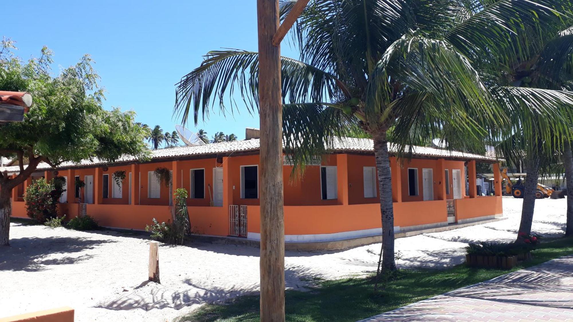 Pousada Grao De Areia Beira Mar Mangue Sêco Eksteriør billede